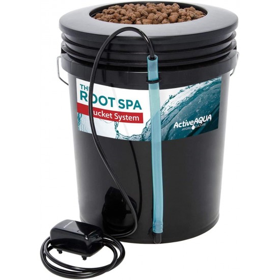 Active Aqua RS5GALSYS Root Spa 5 Gallon Hydroponic Bucket Grow Kit System (2 Pack)