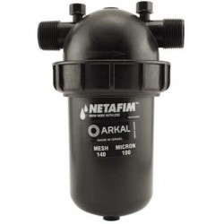 Hydro Flow / Netafim Disc Filter 1 in MPT x MPT 140 Mesh 22 GPM Maximum Flow (1/Cs)