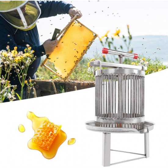 Oumefar Honey Presser Beekeeping Supplies Welding Technology for Honey Presser for Beekeeping