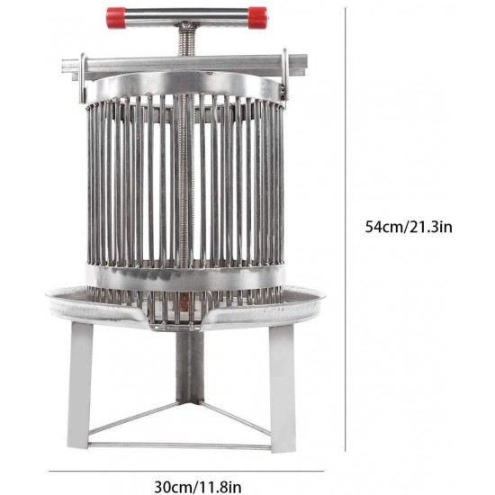 Oumefar Honey Presser Beekeeping Supplies Welding Technology for Honey Presser for Beekeeping