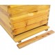 Focket Honey Keeper Beehive, 10 Frame Cedar Wood Waterproof Honey Super Brood Beehive Box Moisture-Proof Bee Hive House Deluxe Bee Hive Starter Kit Beekeeping Supplies, Insect Proof for Beekeepers