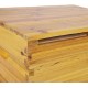 Focket Honey Keeper Beehive, 10 Frame Cedar Wood Waterproof Honey Super Brood Beehive Box Moisture-Proof Bee Hive House Deluxe Bee Hive Starter Kit Beekeeping Supplies, Insect Proof for Beekeepers