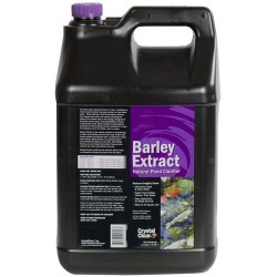 CrystalClear Barley Extract Concentrate - Natural Liquid Pond Clarifier - 2.5 Gallons Treats Up to 160,000 Gallons