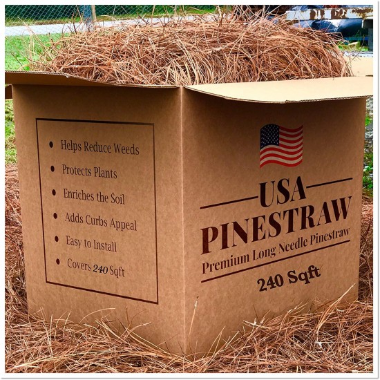 Pine Straw Mulch - 14 