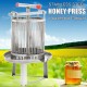 Honey Press Presser, Honey Press Extractor Honey Press Wax Press Machine Manual Stainless Steel Household Vertical Stripe Beekeeping Pressure Machine Honey Extractor (US Stock)