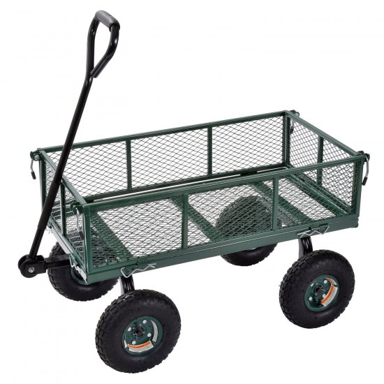 Sandusky Lee CW3418 Muscle Carts Steel Utility Garden Wagon, 400 lb. Load Capacity, 21-3/4