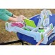 The Burro Buddy, USA Made Lawn/Garden Tray for All 4-6 cu. ft. wheelbarrows. Holds rake, Shovel, Short Handle Tools, Drinks & Water Tight Storage for Phone. Wheelbarrow not Included. Great Gift!