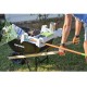 The Burro Buddy, USA Made Lawn/Garden Tray for All 4-6 cu. ft. wheelbarrows. Holds rake, Shovel, Short Handle Tools, Drinks & Water Tight Storage for Phone. Wheelbarrow not Included. Great Gift!