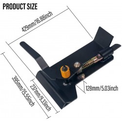 Sulythw Universal Skid Steer Quick Tach Conversion Attach Adapter Bobtach Latch Box Plate Weld On QTK