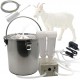 Hantop Goat Milking Machine, Pulsation Vacuum Pump Milker, Automatic Portable Livestock Milking Equipment (3L,for Goat)