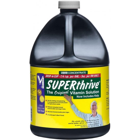 SUPERthrive VI30179 Plant Vitamin Solution, 1 Gallon, clear