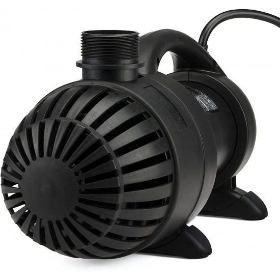 Aquascape 45010 AquaSurge PRO 4000-8000 GPH Water Pump Asynchronous, Smart Control App Ready, Black