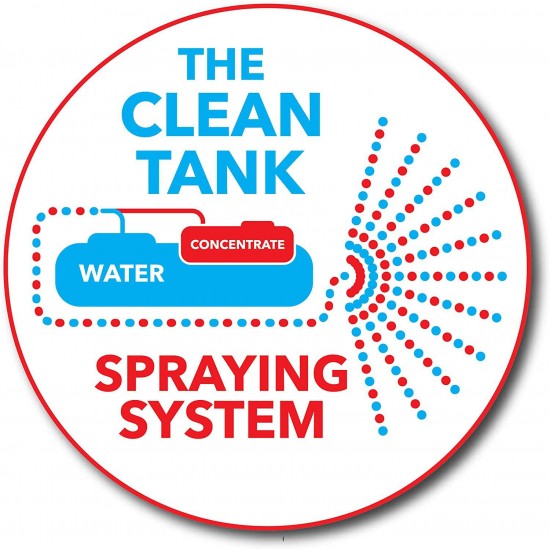 Chapin International 97561 Chapin Presents The First-Ever Clean-Tank ATV Spraying System, 25 Gallon Sprayer, Translucent