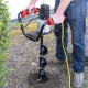 XtremepowerUS 1500W Industrial Electric Post Hole Digger Fence Plant Soil Dig Powerhead include 6