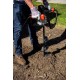 XtremepowerUS 1500W Industrial Electric Post Hole Digger Fence Plant Soil Dig Powerhead include 6