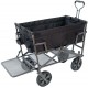 Mac Sports Heavy Duty Steel Double Decker Collapsible Yard Cart Wagon …