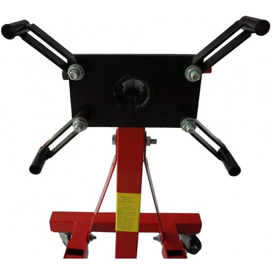 SUNROAD 2000LBS Engine Motor Stand Hoist Auto Car Truck Automotive Folding Shop Jack Rotating Head Motor Stand