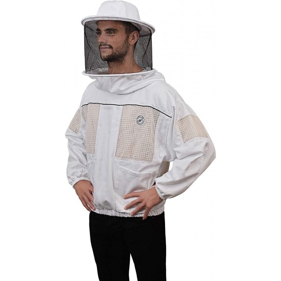 Humble Bee 530 Ventilated Beekeeping Smock with Round Veil