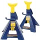 Hein-Werner HW93506 Blue/Yellow Jack Stands, 6 Ton Capacity (Set of 2)