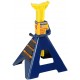 Hein-Werner HW93506 Blue/Yellow Jack Stands, 6 Ton Capacity (Set of 2)