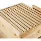 Happybuy Bee Hive 20 Frame,Beehive Box 10 Deep and 10 Medium Frames, Langstroth Wooden Beehive Kit for Beginners and Pro Beekeepers