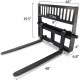 Titan Pallet Fork Attachment for Tractors and Skid Steers, Universal HD 48”