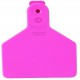 Z Tags 100 Count 1-Piece Blank Tags for Calves, Pink