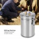 Yosoo 2L Electric Milking Machine Portable Stainless Steel Milker for Sheep Cows (110-240V)