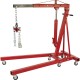 Strongway Hydraulic Engine Hoist with Load Leveler - 2-Ton Capacity, 1in.-82 5/8in. Lift Range