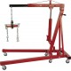 Strongway Hydraulic Engine Hoist with Load Leveler - 2-Ton Capacity, 1in.-82 5/8in. Lift Range