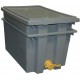 Mann Lake HH231 Plastic Uncapping Tank, Gray