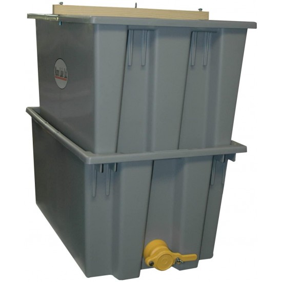 Mann Lake HH231 Plastic Uncapping Tank, Gray