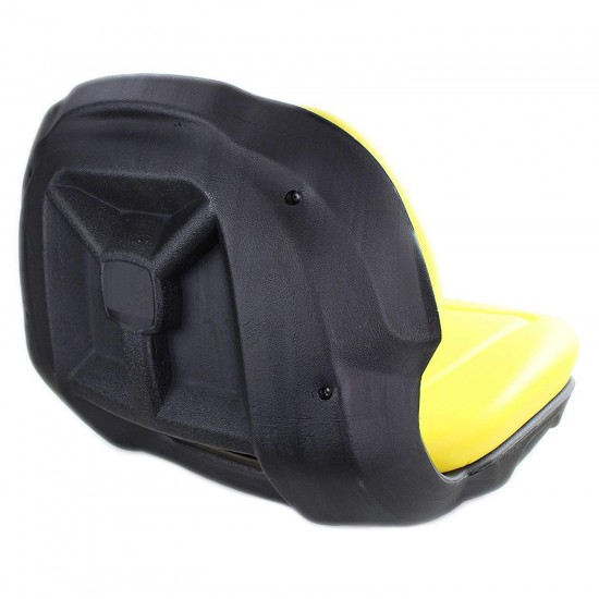 E-AM136044 DirectFit Yellow Seat for John Deere X530, X520, X500, X360, X340, X324, X320, X300R, X304, X300, X305R, X310, X330, X350, X350R, X354, X384, X380, X370, X394+