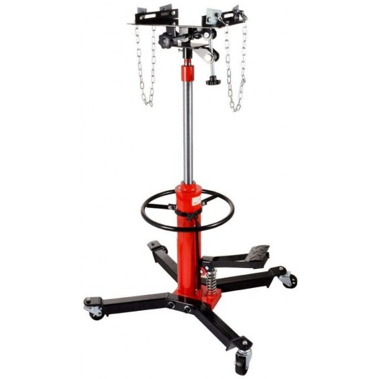 1660 LBS Transmission Jack, 2 Stage Hydraulic with 360°, 34