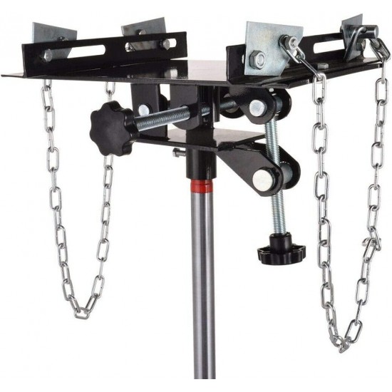 1660 LBS Transmission Jack, 2 Stage Hydraulic with 360°, 34