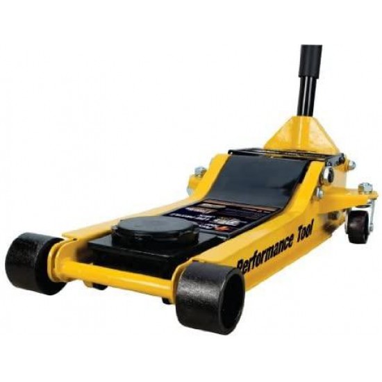 Performance Tool W1645 Professional Low-Profile Swiveling Floor Jack, 3.5-Ton Capacity