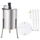 CO-Z Electric Honey Extractor SS Beekeeping Equipment Spinner Drum with Stand (4 Frame)