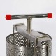 LOYALHEARTDY Mesh Honey Pressing Machine, Stainless Steel Honey Press Household Manual Honey Press Wax Press Beekeeping