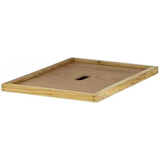 Hoover Hives 8 Frame Langstroth Beehive Dipped in 100% Beeswax Includes Wooden Frames & Waxed Foundations (2 Deep Boxes, 1 Medium Box)