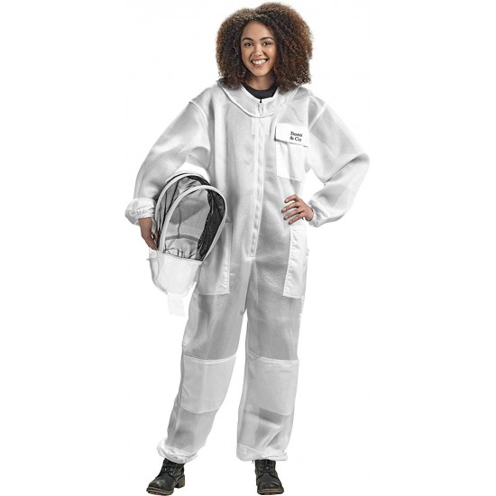 Bees & Co U84 Ultralight Beekeeper Suit with Fencing Veil