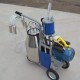 Electric Milking Machine, 1440 RPM 10-12 Cows per Hour Milker Machine, 0.55 KW Milking Equipment with 25L 304 Stainless Steel Bucket Single Cow Milking Machine Bucket Milker for Cows