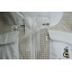 SFVG- 3X Layer Ultra Ventilated Safety with Free Gloves Protective Unisex White Fabric Mesh Beekeeping Suit Beekeeper Suit Outfit Fencing Veil