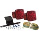 Optronics TLL9RK LED Sealed Trailer Light Kit, Red, One Size