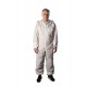 Forest Beekeeping Supply Ventilated Suit - Clear View Fencing Veil YKK Brass Zippers Light Weight & Maximum Protection Professional & Beginner Beekeepers (Medium)