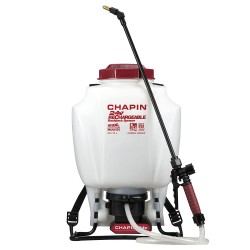 Chapin 63924 4-Gallon 24-volt Extended Spray Time Battery Backpack Sprayer For Fertilizer, Herbicides and Pesticides, 4-Gallon (1 Sprayer/Package)