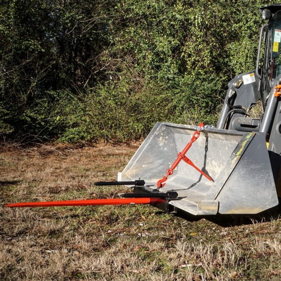 Bucket Hay Bale Spear Universal Attachment with HD 39