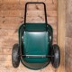 Garden Star 70005 Large Steel Tray Yard Rover Wheelbarrow, Green/Black