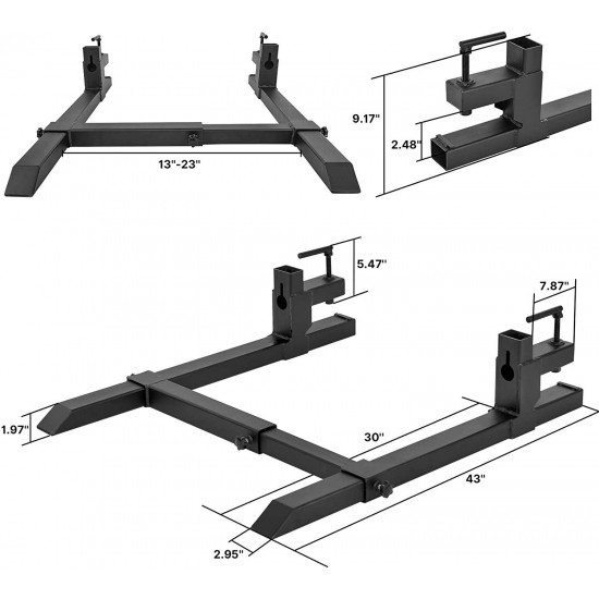 CATINBOW Clamp on Pallet Forks 43