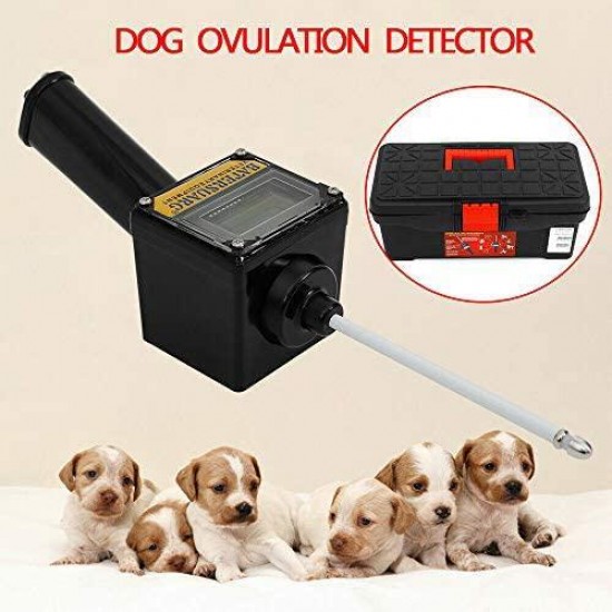 Gdrasuya10 Dog Ovulation Detector Tester Pregnancy Planning Breeder Canine Mating & Case Veterinary Tool for Detecting Optimal Time