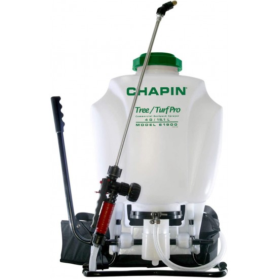 Chapin 61900 4-Gallon Tree and Turf Pro Commercial Backpack Sprayer with Stainless Steel Wand